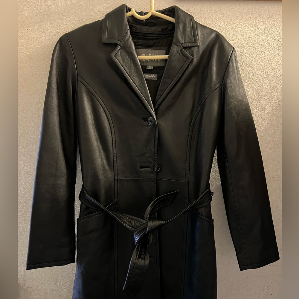 Wilson Leather coat size Small